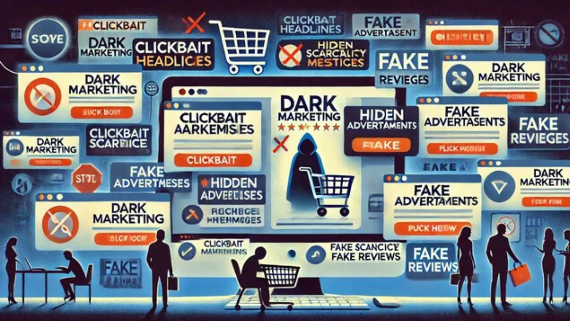No te has dado cuenta, pero los ciberestafadores también recurren a trucos publicitarios: así es el 'marketing oscuro'