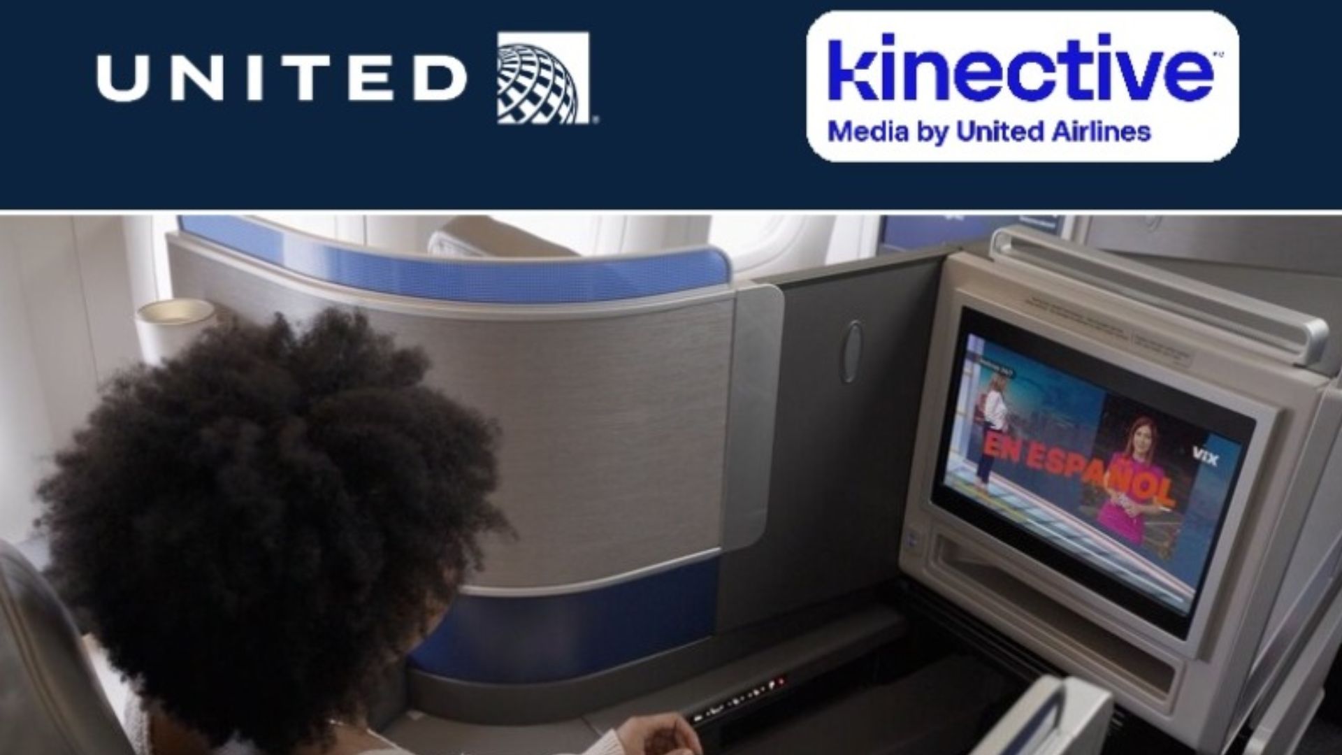 Lanza United Airlines su sistema de publicidad personalizada Kinective Media