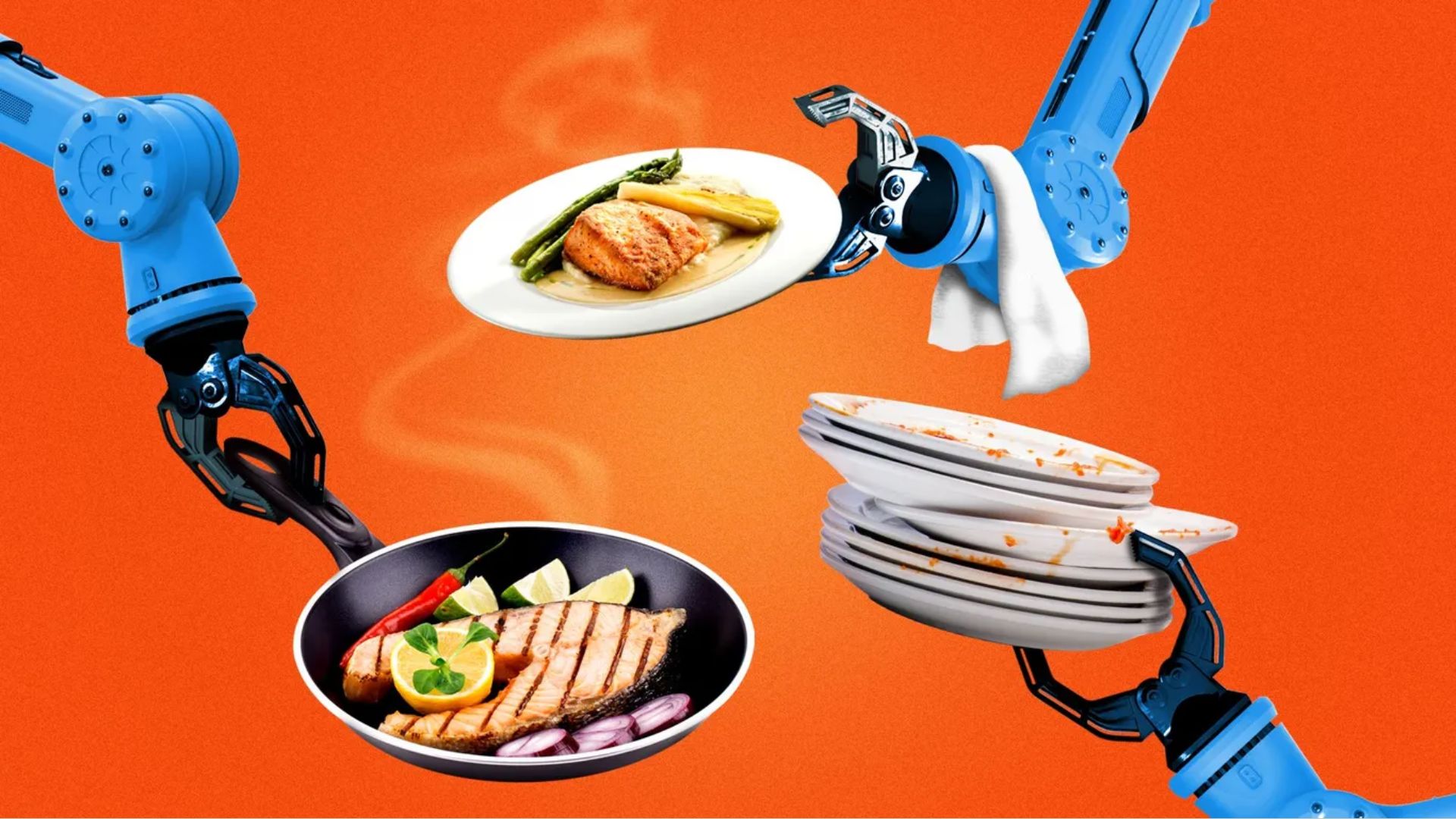 Restaurant robots can cook, serve and bus your meal now
