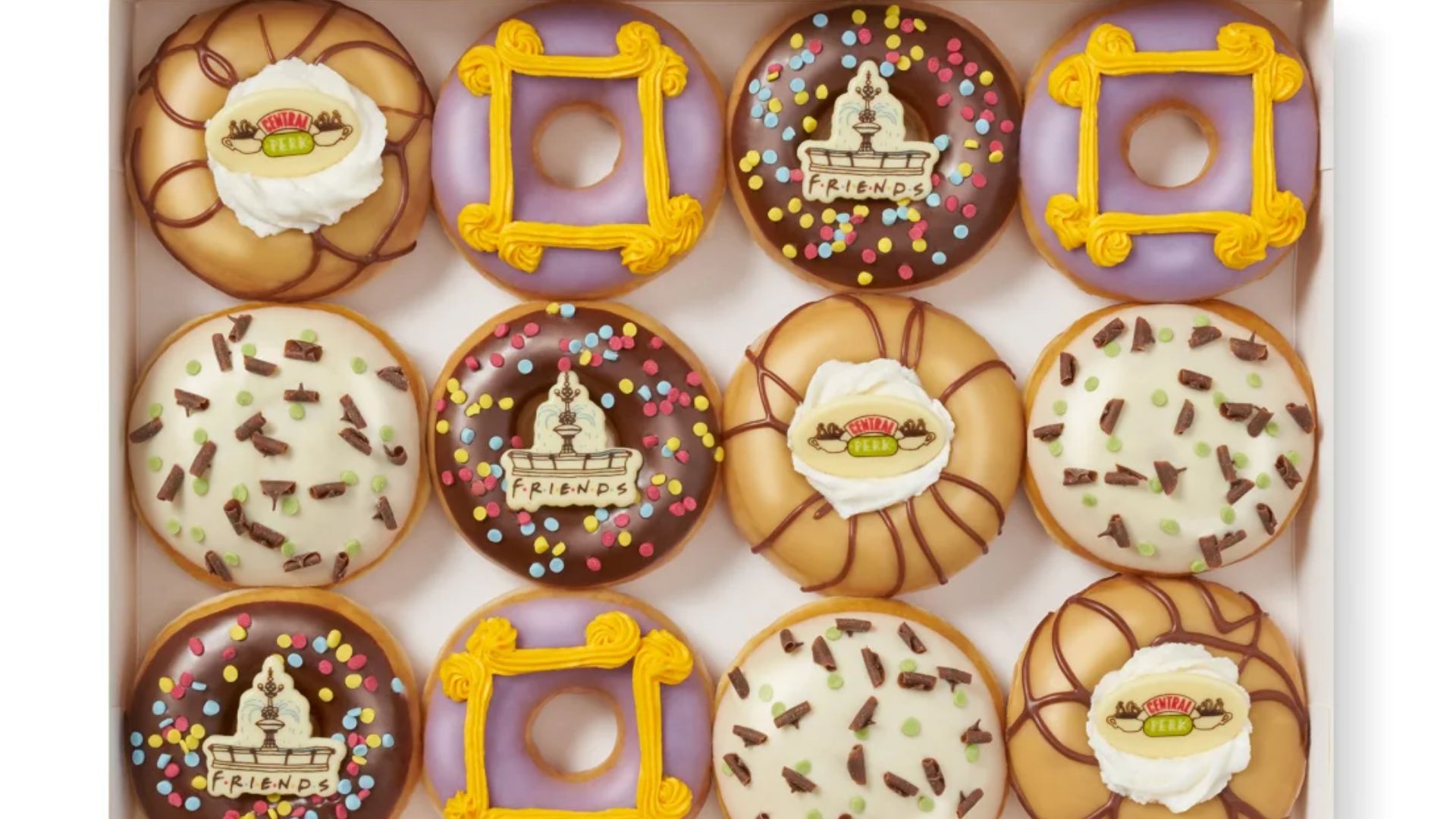 Krispy Kreme is rolling out ‘Friends’-themed doughnuts. But you probably can’t get any