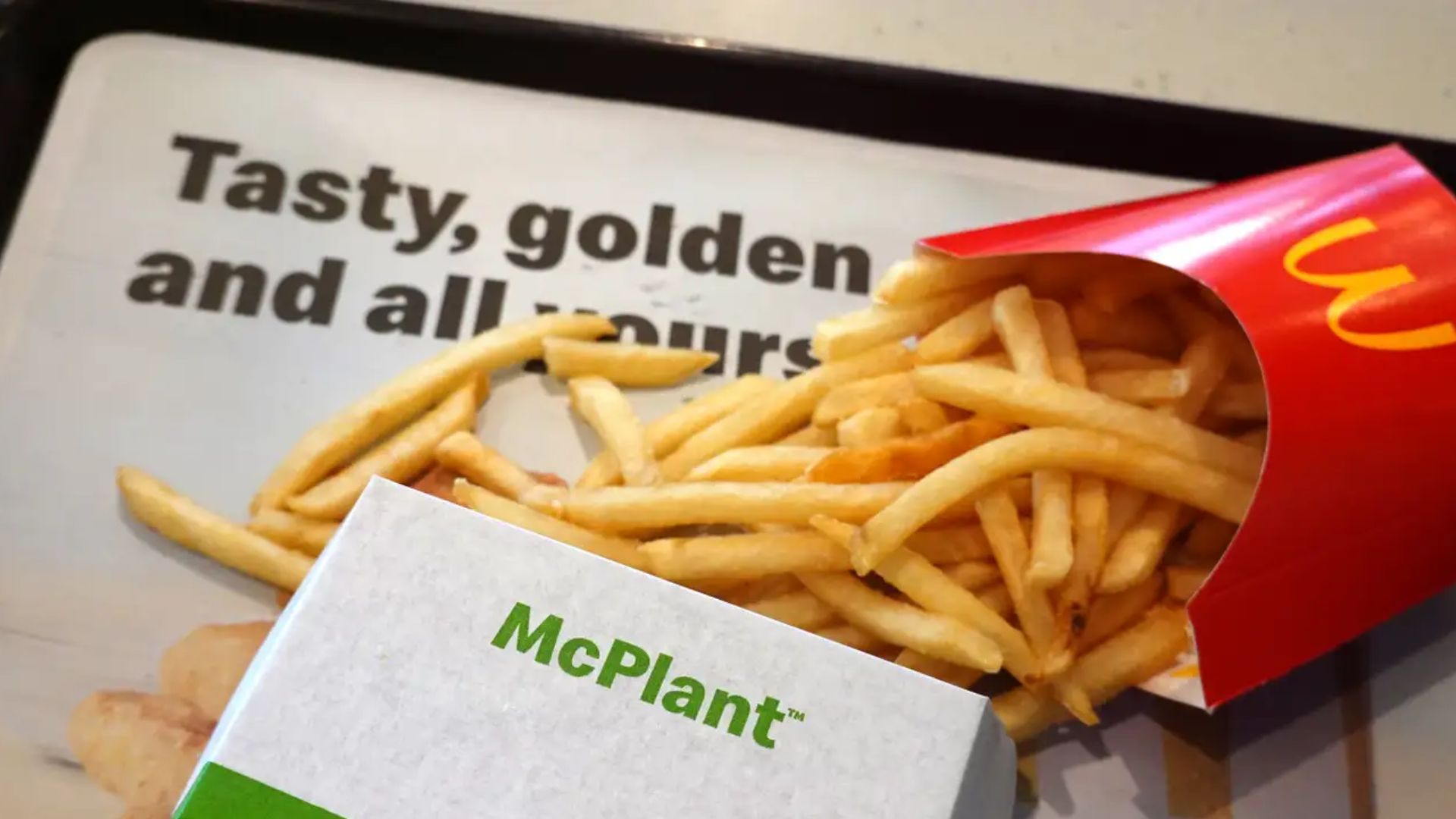 McDonald's says no thanks to plant-based burgers