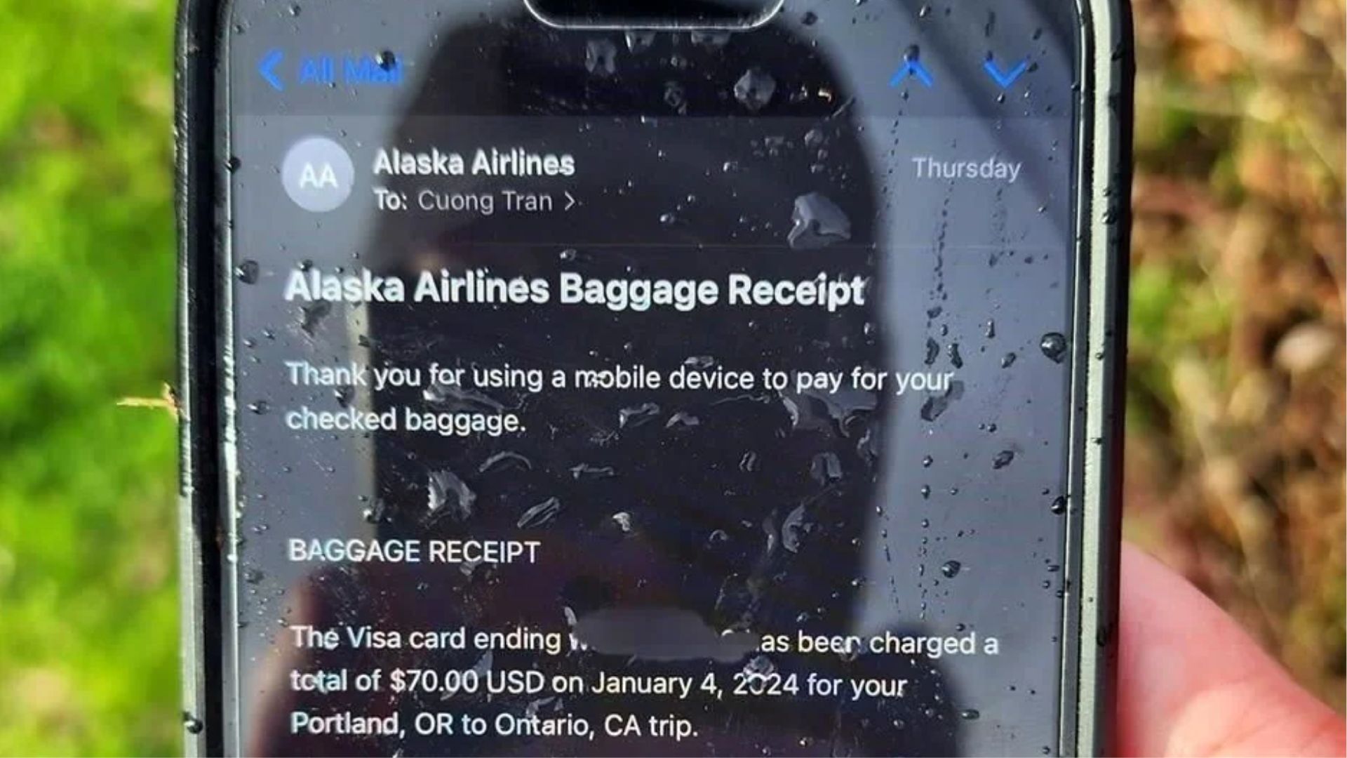 ¿Por qué sobrevivió un iPhone a caída de un avión?