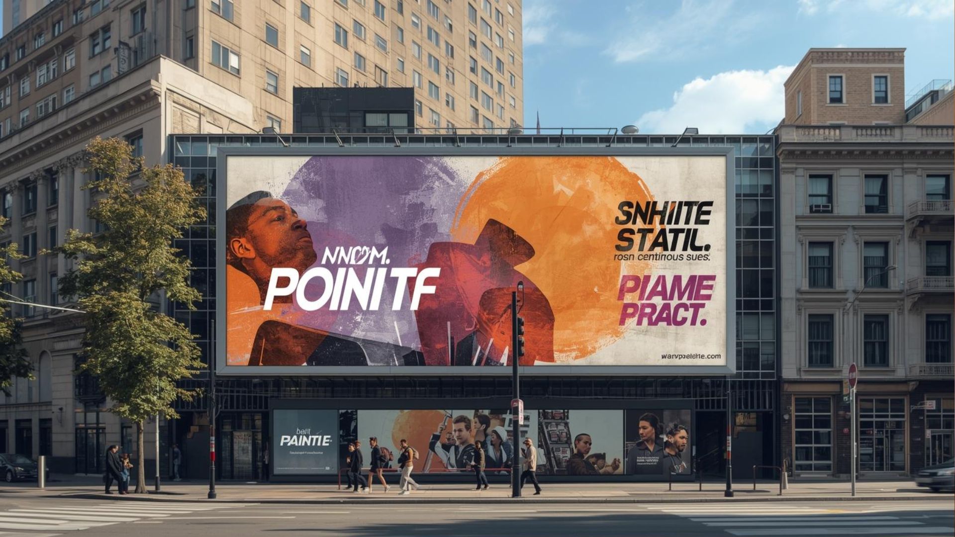 El gran formato como medio de publicidad en grandes ciudades.