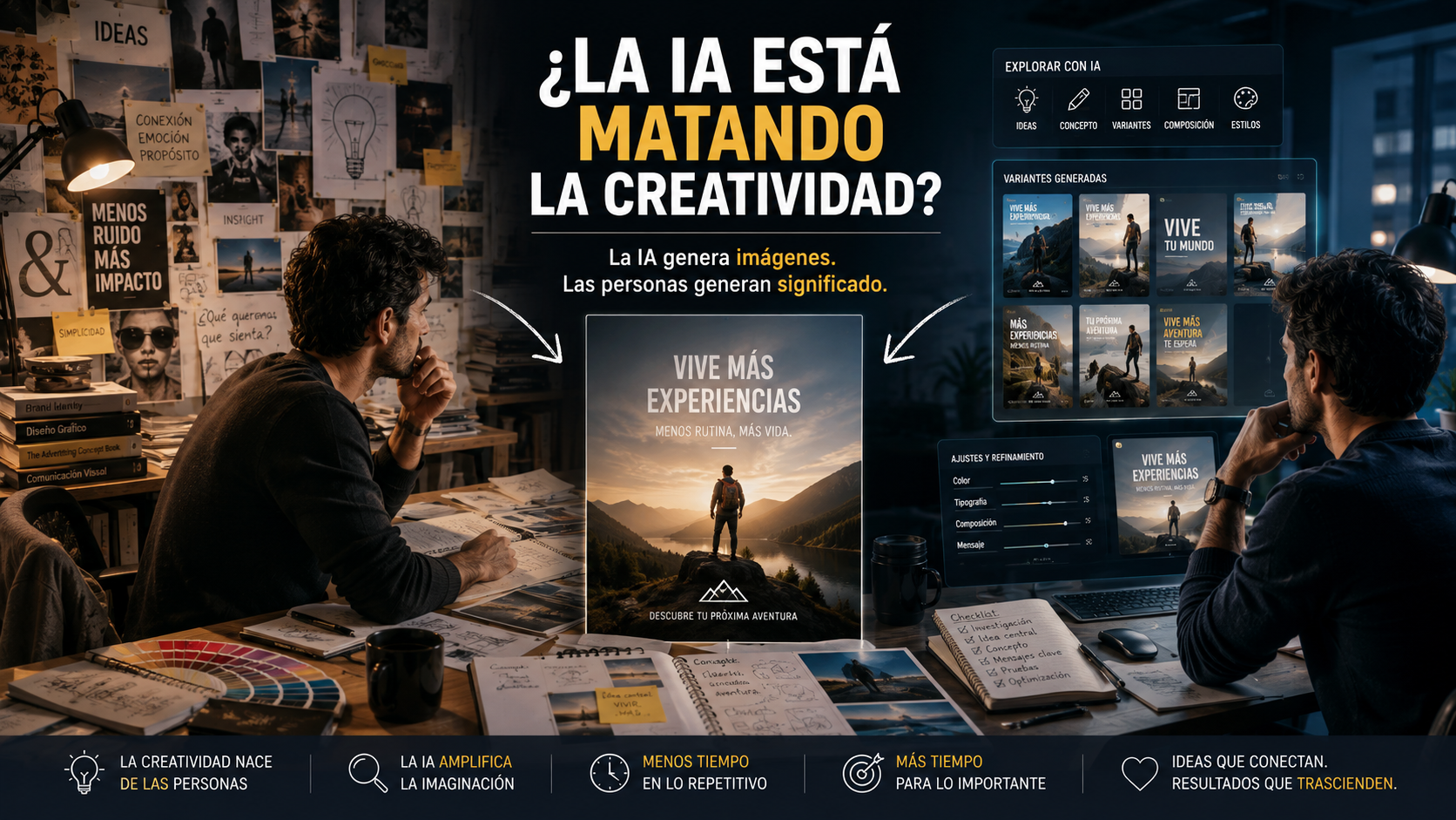 ¿La inteligencia artificial está matando la creatividad?