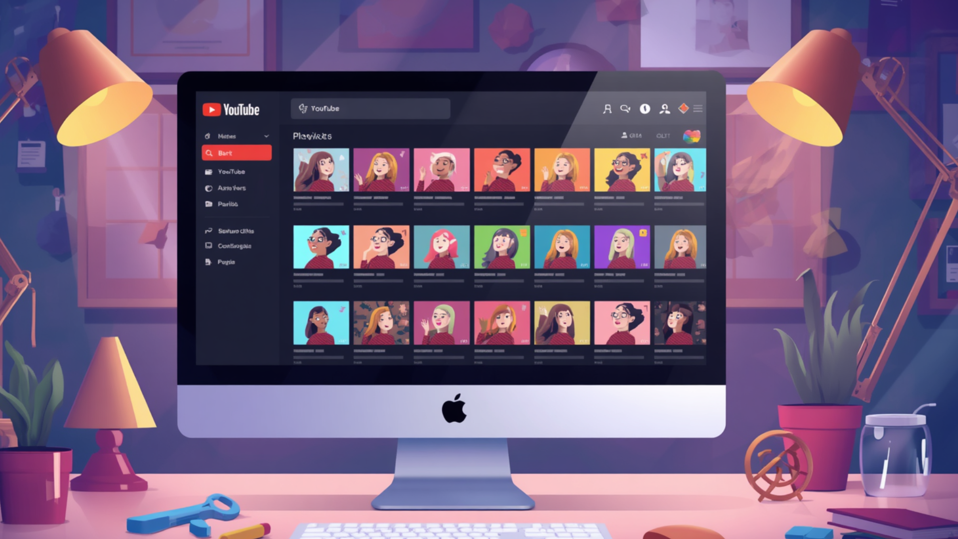 Como crear listas de reproducción en YouTube