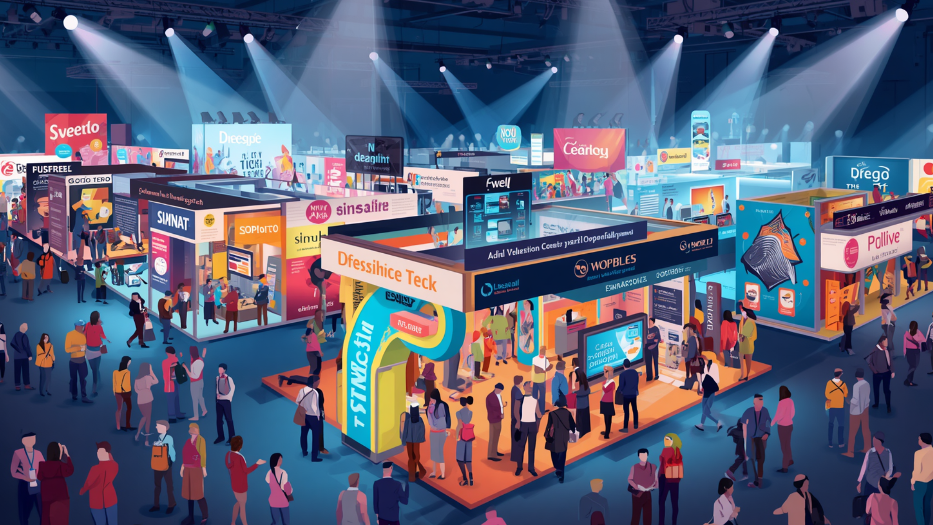 Que Pabellones voy a encontrar en la Expo de Publicidad Monterrey 2026
