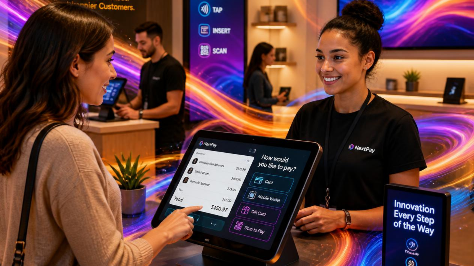 Cómo integrar la tecnología y pantallas táctiles en tu punto de venta físico