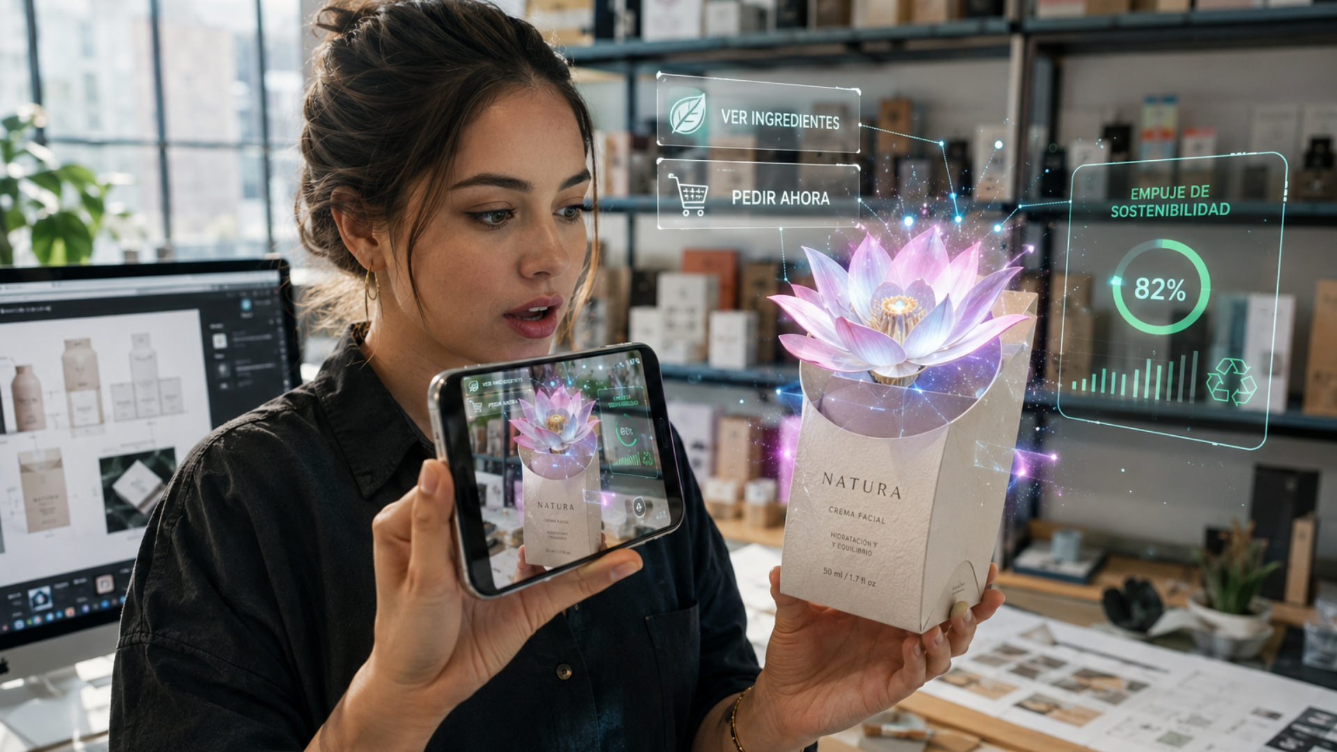 Realidad Aumentada (RA) aplicada al packaging y la publicidad interactiva