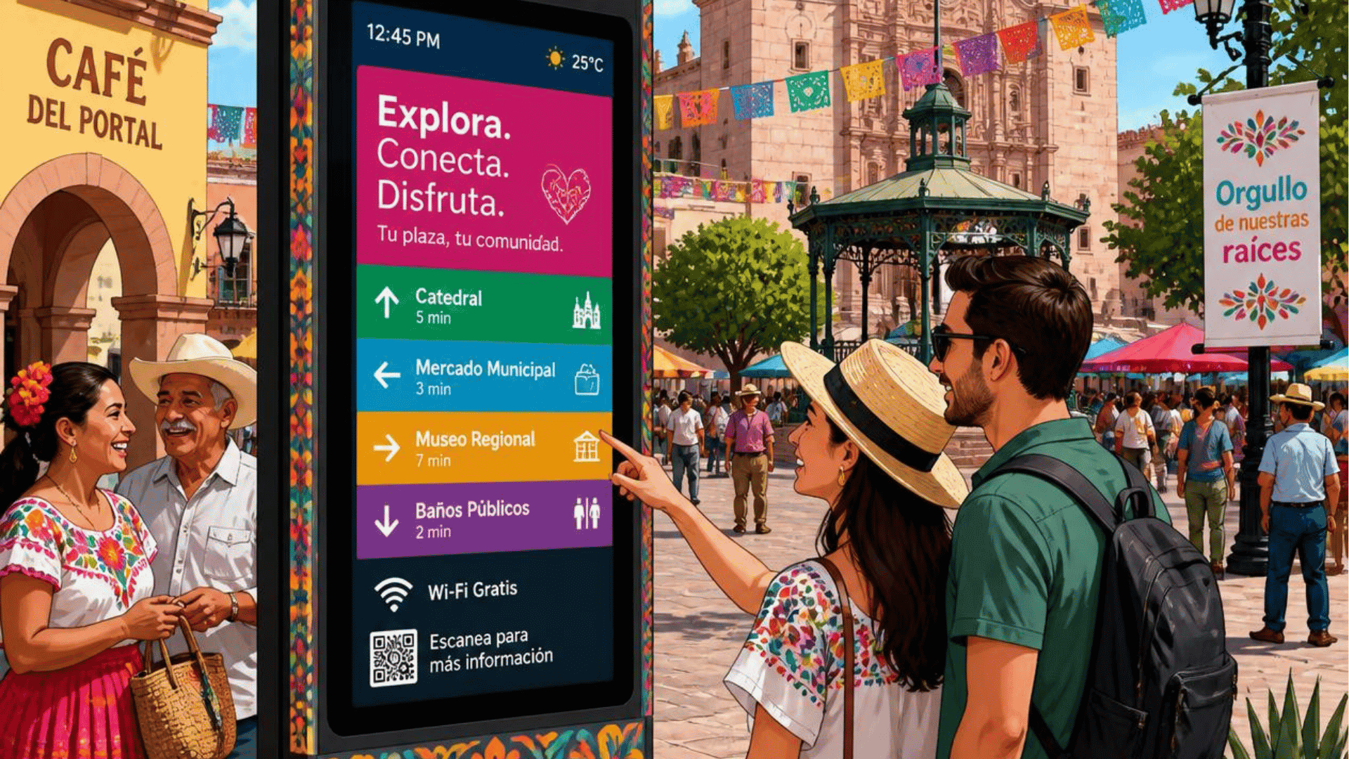 La señalética inteligente llega a las ciudades mexicanas