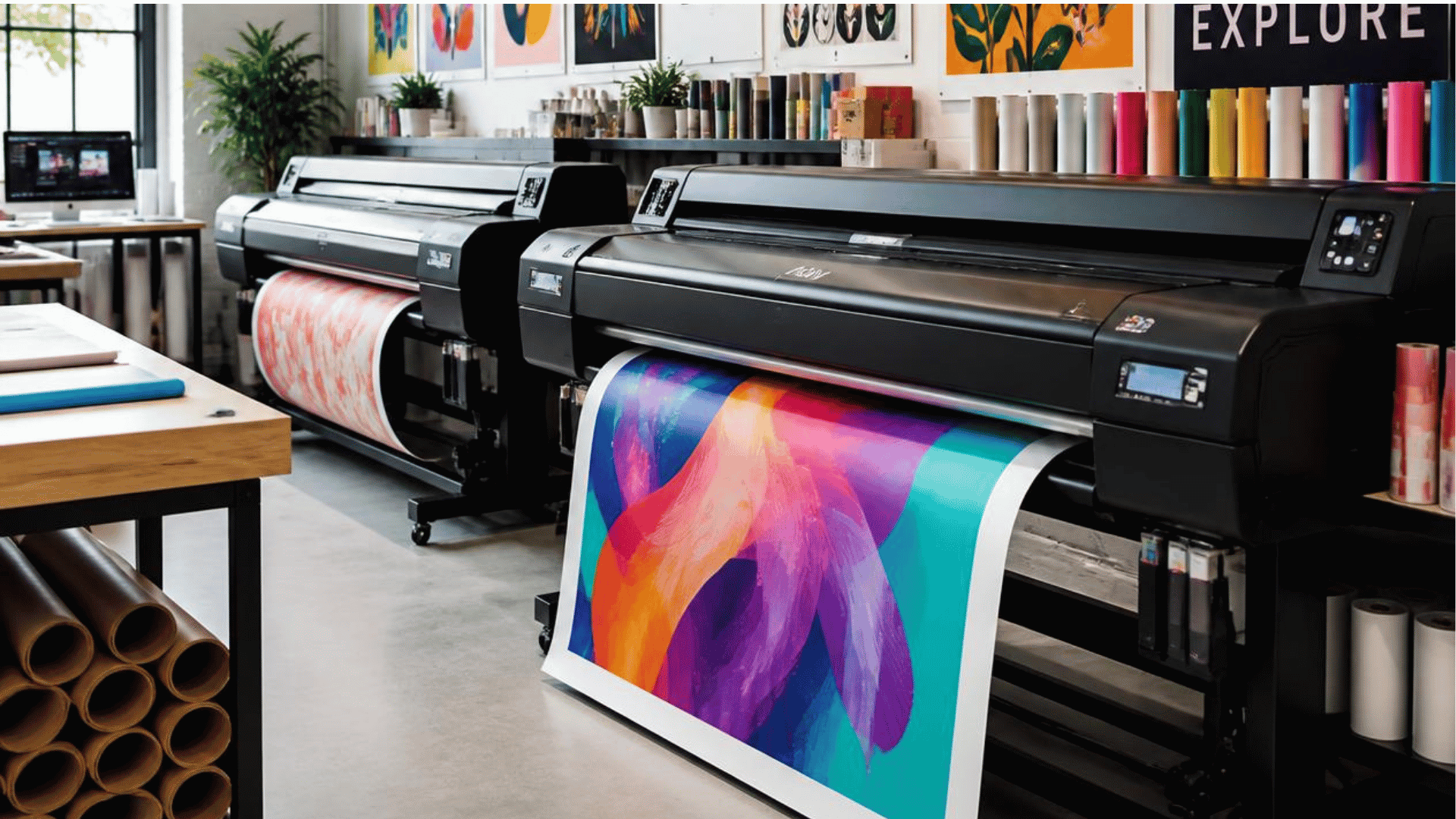 Impresoras de gran formato con calibración automática de color reducen errores de producción en un solo paso.